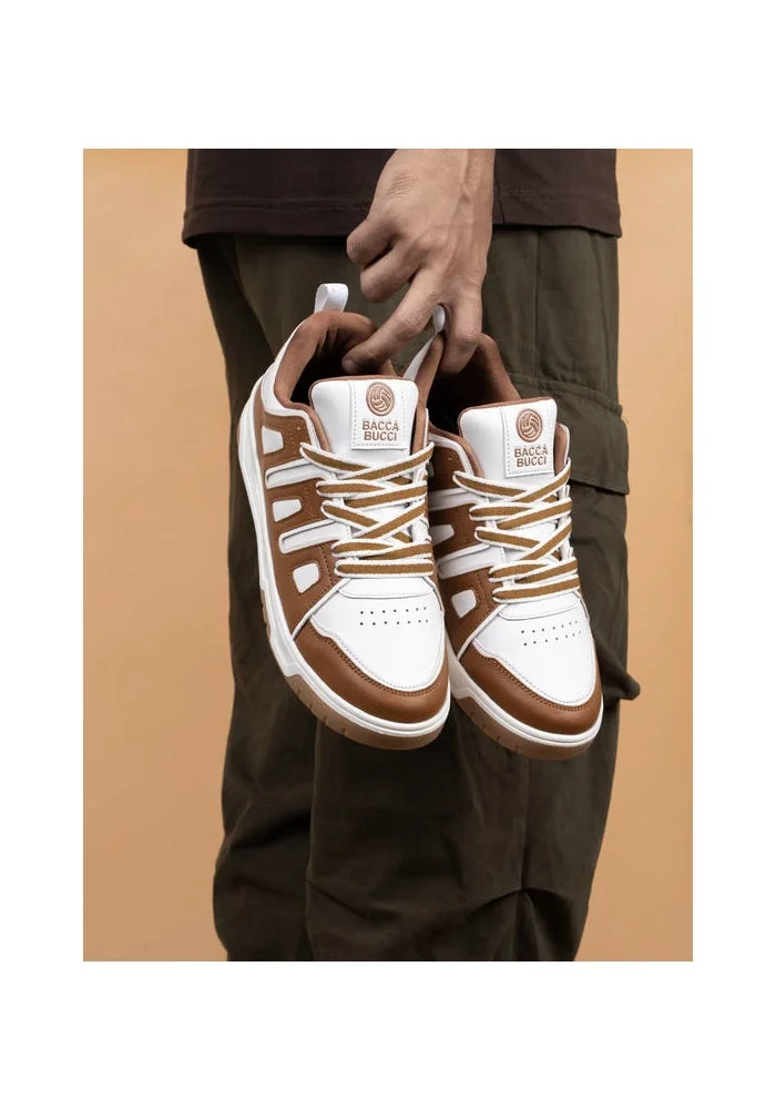 Bacca Bucci Brown Metrolites Urban Pulse Edition Sneakers for Men | Best Price UAE
